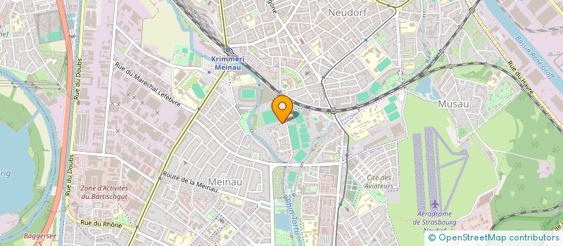 localisation de l'entreprise MADAME EVA WILINSKI à STRASBOURG