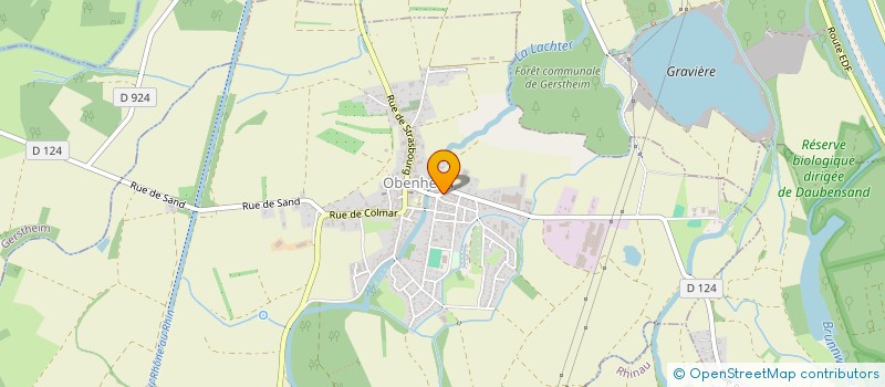 localisation de l'entreprise MADAME EVA WINDENBERGER  OBENHEIM