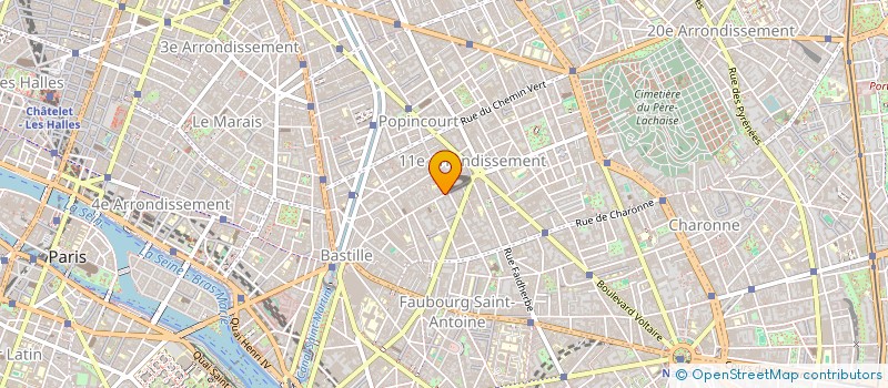 localisation de l'entreprise MADAME EVA WOJCIECHOWICZ  PARIS