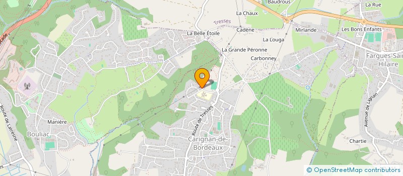 localisation de l'entreprise MADAME EVA YAHIOUN  CARIGNAN-DE-BORDEAUX
