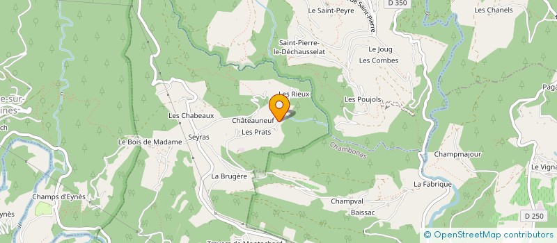 localisation de l'entreprise MADAME EVA ZIMMERMANN  LES SALELLES