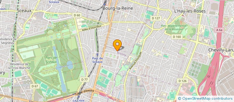 localisation de l'entreprise MADAME EVA ZYNALPOUR TABRIZI à ANTONY