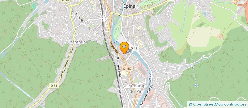 localisation de l'entreprise MADAME EVANAIS DIDIER à EPINAL