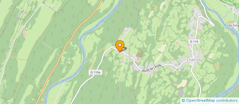 localisation de l'entreprise MADAME EVANE CARDON  CESSEY