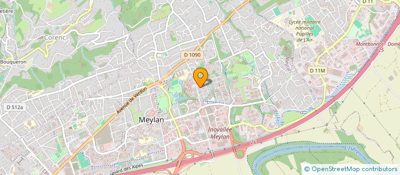 localisation de l'entreprise MADAME EVANGELIA HASSANIDOU à MEYLAN