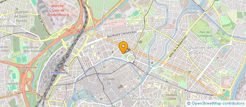 localisation de l'entreprise MADAME EVANGELIA MICHALARI à STRASBOURG