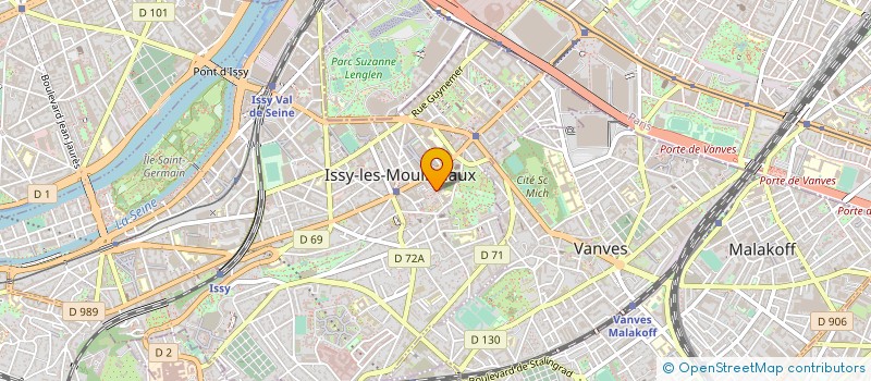 localisation de l'entreprise MADAME EVANGELIA MITSA à ISSY-LES-MOULINEAUX