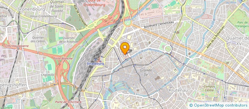 localisation de l'entreprise MADAME EVANGELIA NTZIOUNI à STRASBOURG