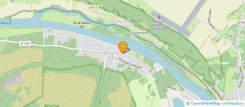 localisation de l'entreprise MADAME EVANGELINE ORIT  MOISSON