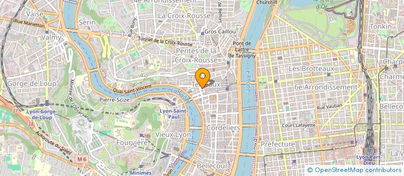 localisation de l'entreprise MADAME EVANGELINE SIMON à LYON 1ER