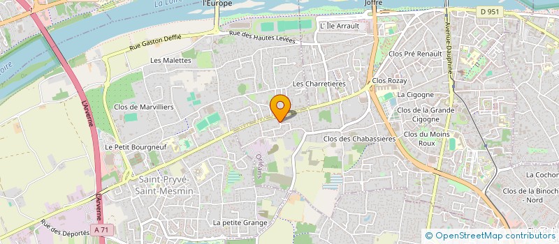 localisation de l'entreprise MADAME EVANILDA ANTONIA JOAO à ORLEANS
