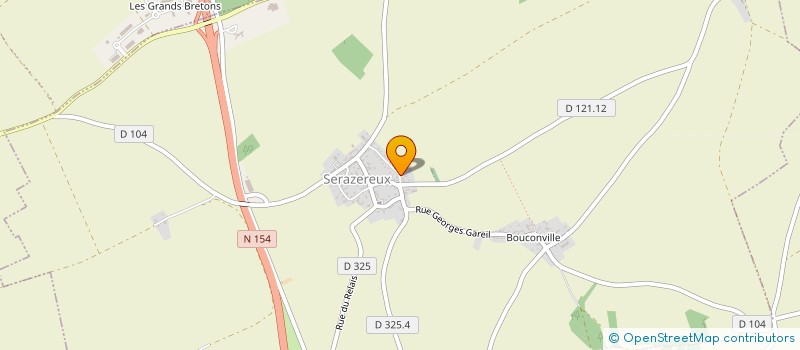 localisation de l'entreprise MADAME EVANNE BACHE à SERAZEREUX