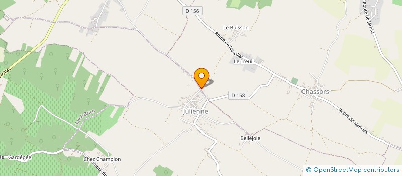 localisation de l'entreprise MADAME EVE ADOLPHE  CHASSORS