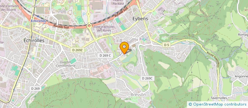 localisation de l'entreprise MADAME EVE-ANNE BOLF  EYBENS