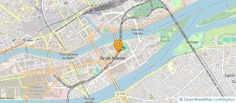 localisation de l'entreprise MADAME EVE ATTAL  NANTES