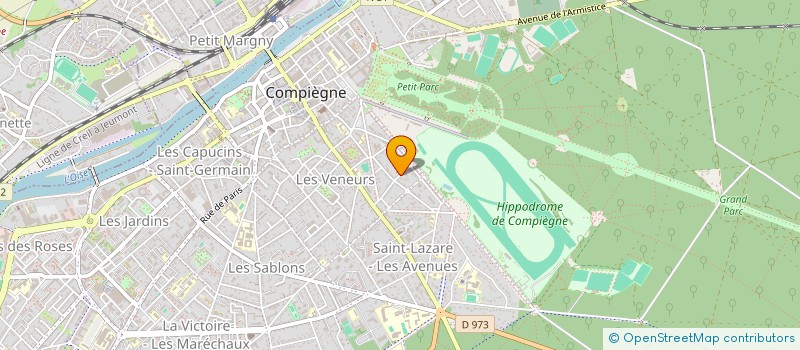 localisation de l'entreprise MADAME EVE BAI  RETHONDES