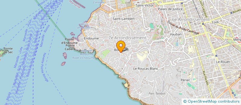localisation de l'entreprise MADAME EVE BALZAMO à MARSEILLE