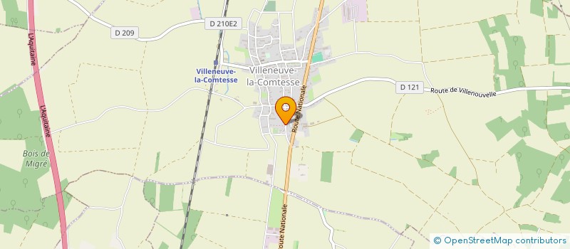 localisation de l'entreprise MADAME EVE BERATTO  VILLENEUVE-LA-COMTESSE