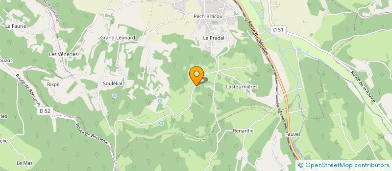 localisation de l'entreprise MADAME EVE BO  SIORAC-EN-PERIGORD