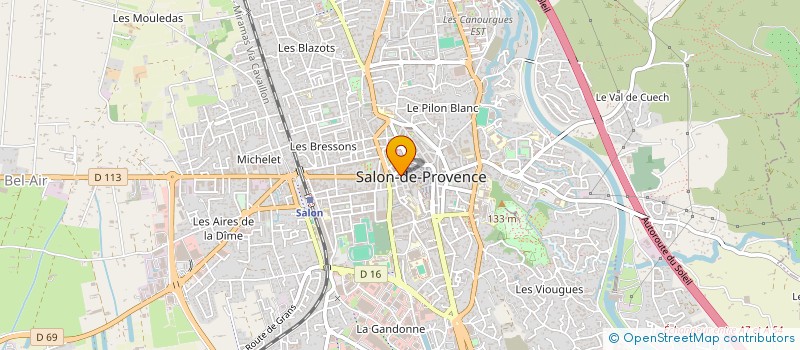 localisation de l'entreprise MADAME EVE BOUSCHET  SALON-DE-PROVENCE