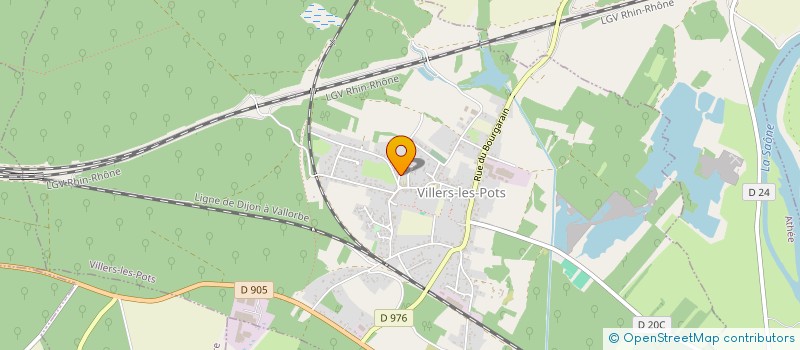 localisation de l'entreprise MADAME EVE CAILLET  ATHEE