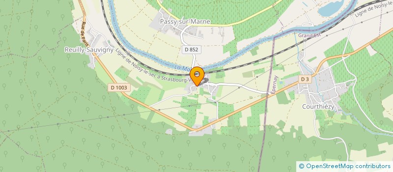 localisation de l'entreprise MADAME EVE CAMUS  REUILLY-SAUVIGNY