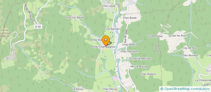 localisation de l'entreprise MADAME EVE CARME  BOEGE