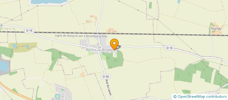 localisation de l'entreprise MADAME EVE CARON  REIMS-LA-BRULEE