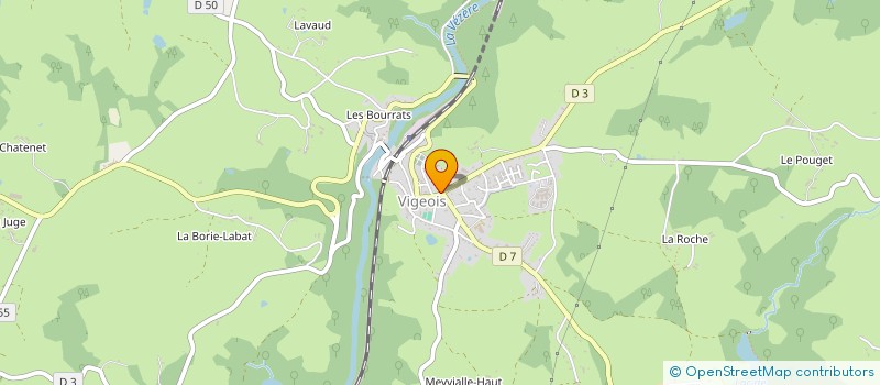 localisation de l'entreprise MADAME EVE CLERY  VIGEOIS