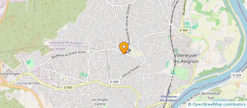 localisation de l'entreprise MADAME EVE CREAC'H à VILLENEUVE-LES-AVIGNON