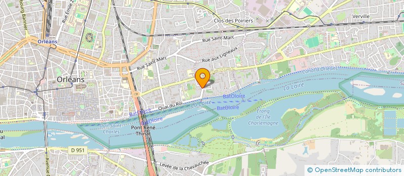 localisation de l'entreprise MADAME EVE DECITRE à ORLEANS
