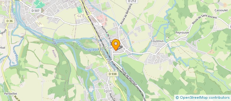 localisation de l'entreprise MADAME EVE FAVA  COARRAZE