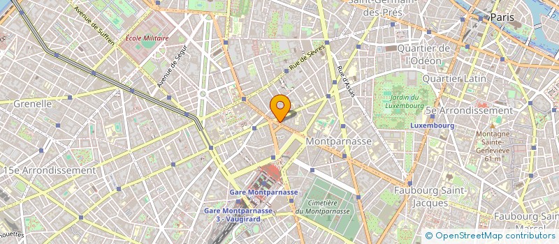 localisation de l'entreprise MADAME EVE GADOU  PARIS