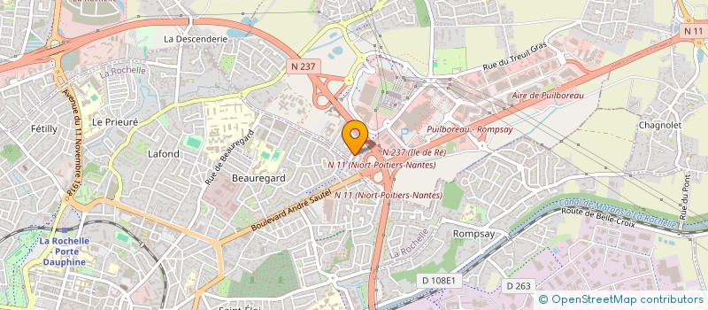 localisation de l'entreprise MADAME EVE GIRARDOT  PUILBOREAU