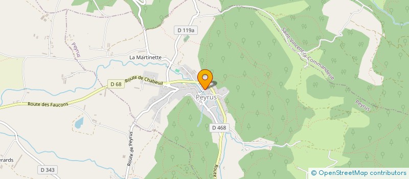 localisation de l'entreprise MADAME EVE HELENE CHANTAL BETTES à PEYRUS