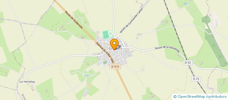 localisation de l'entreprise MADAME EVE HERON  BREAUTE