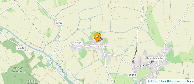 localisation de l'entreprise MADAME EVE HUCKENDUBLER  KINDWILLER
