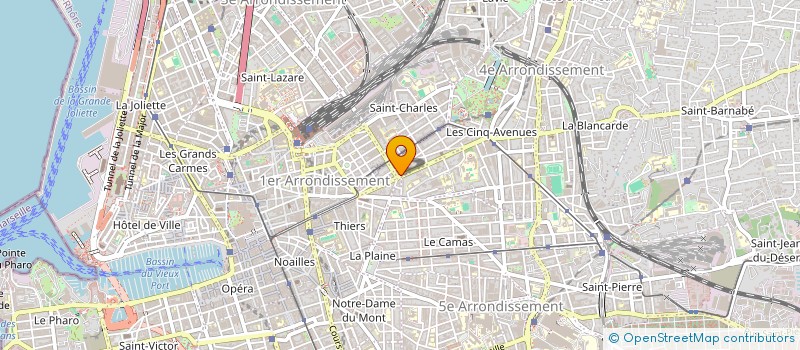 localisation de l'entreprise MADAME EVE JACQUOT à MARSEILLE