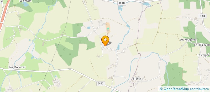 localisation de l'entreprise MADAME EVE JOUANNY  LASSY