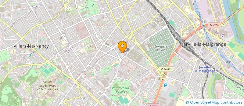 localisation de l'entreprise MADAME EVE LASSERRE  VANDUVRE-LES-NANCY