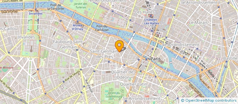 localisation de l'entreprise MADAME EVE LEROUGE  PARIS