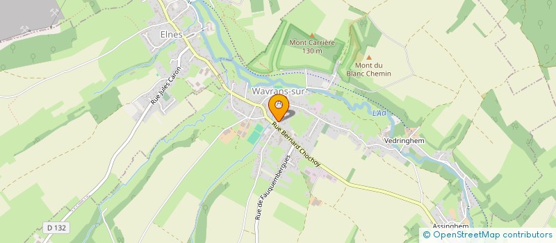 localisation de l'entreprise MADAME EVE LOONES à WAVRANS-SUR-L'AA