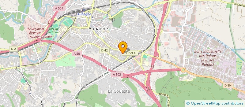 localisation de l'entreprise MADAME EVE LUCCHINI à AUBAGNE