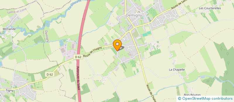 localisation de l'entreprise MADAME EVE MALCUIT  DEMIGNY
