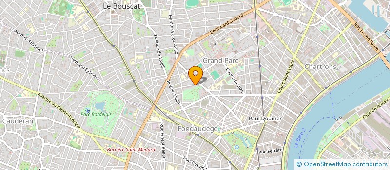 localisation de l'entreprise MADAME EVE-MARIE CADET  BORDEAUX