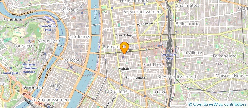 localisation de l'entreprise MADAME EVE-MARIE SUET  LYON