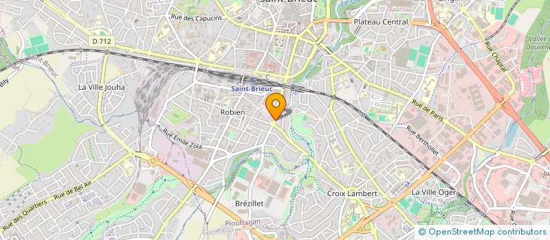 localisation de l'entreprise MADAME EVE MARQUET à SAINT-BRIEUC