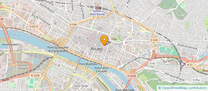 localisation de l'entreprise MADAME EVE MASSE à ROUEN