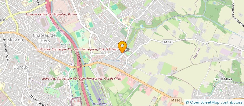 localisation de l'entreprise MADAME EVE MAZINGUE à BALMA