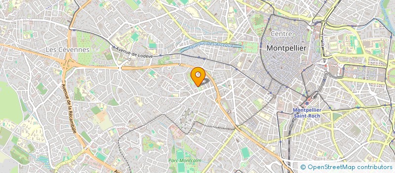 localisation de l'entreprise MADAME EVE MEZIANI à MONTPELLIER